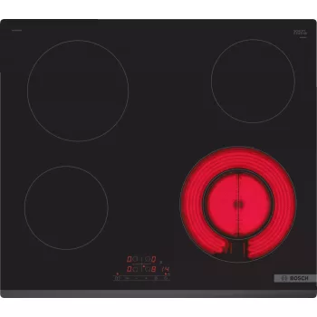   BOSCH PKF631BB2E Serie|4 Beépíthető kerámia főzőlap | Fekete
