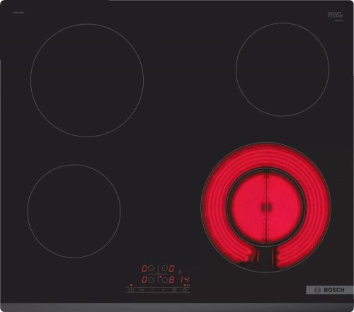 BOSCH PKF631BB2E Serie|4 Beépíthető kerámia főzőlap | Fekete