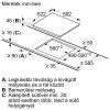   BOSCH PKF631BB2E Serie|4 Beépíthető kerámia főzőlap | Fekete