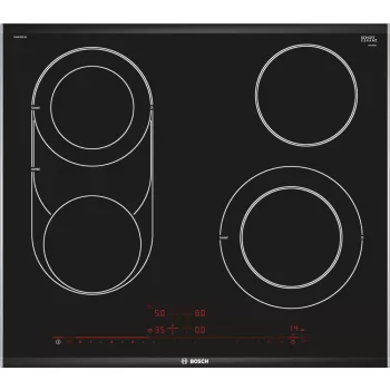  BOSCH PKM675DP1D Serie|8 Beépíthető kerámia főzőlap  | Fekete