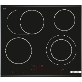   BOSCH PKN675DP1D Serie|8 Beépíthető kerámia főzőlap | Fekete