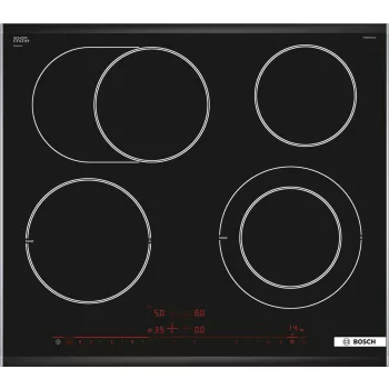   BOSCH PKN675DP1D Serie|8 Beépíthető kerámia főzőlap | Fekete