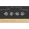   BOSCH PNH6B6K40 Serie|4 Beépíthető gázfőzőlap Fekete | 60 cm