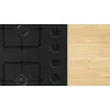   BOSCH POH6B6K30 Serie|2 Beépíthető gázfőzőlap Fekete | 60 cm