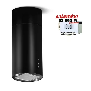   ELICA - Páraelszívó TUBE PRO ISLAND BL MAT/A/43 + Mikro MW-5120B