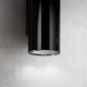 ELICA TUBE PRO BL/A/43 fali páraelszívó, kürtős, 43 cm, IEC: 603 m3/h, matt fekete
