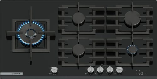 BOSCH PRS9A6H40 Serie|8 Beépíthető gázfőzőlap Fekete | 90 cm