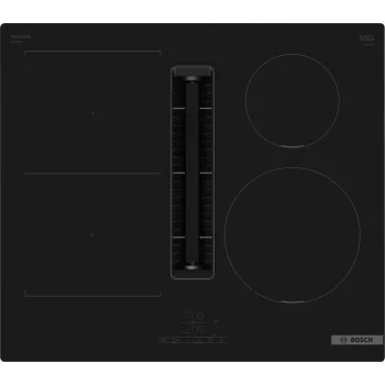   BOSCH PVS611B16E Serie|4 Beépíthető indukciós főzőlapbeépített elszívóval | Fekete