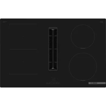   BOSCH PVS811B16E Serie|4 Beépíthető indukciós főzőlapbeépített elszívóval | Fekete