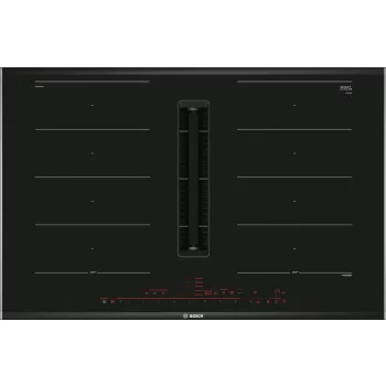   BOSCH PXX875D67E Serie|8 Indukciós főzőlapbeépített elszívóval | 80cm | Fekete