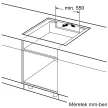 BOSCH PXY875DW4E Serie|8 Beépíthető indukciós főzőlap | 80cm | Fekete