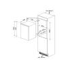   Smeg S4C102E Beépíthető hűtőszekrény | 165l | 103 cm magas | 56 cm széles
