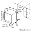 BOSCH SBH4HVX14E Serie|4 Teljesen beépíthető mosogatógép | 60 cm