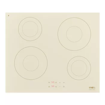   SMEG INDUKCIÓS FŐZŐLAP, Universal design, 60 cm, 4 főzőzóna, bézs 