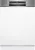 BOSCH SMI2HTS06E Serie|2 Beépíthető kezelőpaneles mosogatógép | 60 cm