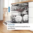 BOSCH SMI4EVS04E Serie|4 Beépíthető kezelőpaneles mosogatógép | 60 cm