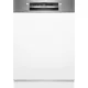 BOSCH SMI4HCS19E Serie|4 Beépíthető kezelőpaneles mosogatógép | 60 cm