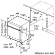 BOSCH SMI4HVS00E Serie|4 Beépíthető kezelőpaneles mosogatógép | 60 cm