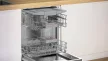 BOSCH SMI4HVS14E Serie|4 Beépíthető kezelőpaneles mosogatógép | 60 cm