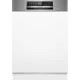 BOSCH SMI6ECS12E Serie|6 Beépíthető kezelőpaneles mosogatógép | 60 cm