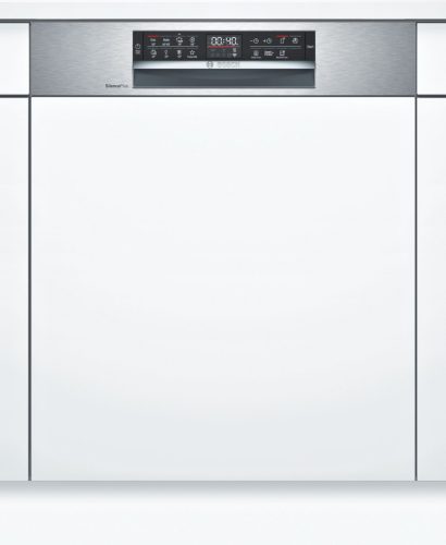 BOSCH SMI6ECS51E Serie|6 Beépíthető kezelőpaneles mosogatógép | 13 teríték | Wifi | VarioDrawer | Max Flex | RackMatic | EfficientDry | 60 cm