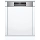 BOSCH SMI8YCS03E Serie|8 Beépíthető kezelőpaneles mosogatógép | 14 teríték | Wifi | VarioDrawer | Max Flex | RackMatic | PerfectDry Zeolith szárítás | 60 cm