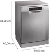 BOSCH SMS46KI01E Serie|4 Szabadonálló mosogatógép | Nemesacél | 60 cm
