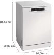 BOSCH SMS46KW02E Serie|4 Szabadonálló mosogatógép | Fehér | 60 cm