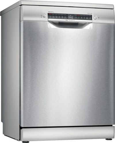 BOSCH SMS4EMI06E Serie|4 Szabadonálló mosogatógép | 14 teríték | Wifi | VarioDrawer | VarioFlex | RackMatic | EfficientDry | Silver-inox | 60 cm