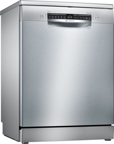 BOSCH SMS4HVI33E Serie|4 Szabadonálló mosogatógép | 13 teríték | Wifi | VarioDrawer | VarioFlex  | RackMatic | Silver-inox | 60 cm