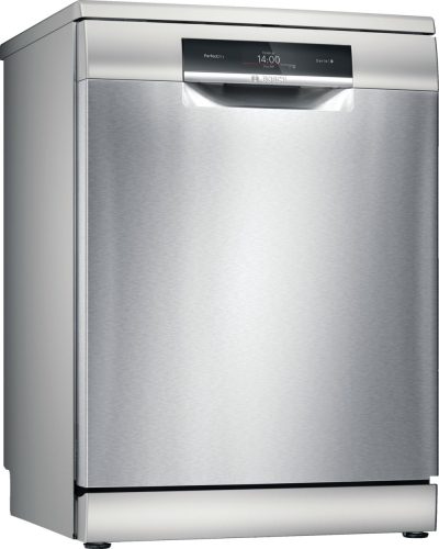 BOSCH SMS8YCI03E Serie|8 Szabadonálló mosogatógép | 14 teríték | Wifi | VarioDrawer | Max Flex | RackMatic | PerfectDry Zeolith szárítás | Silver-inox | 60 cm