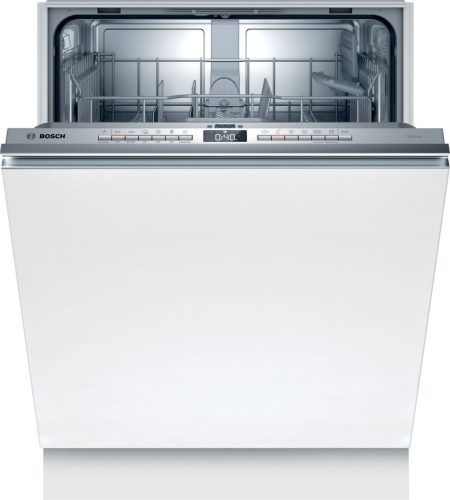 BOSCH SMV4HTX31E Serie|4 Teljesen beépíthető mosogatógép | 12 teríték | Wifi | Vario evőeszköz kosár | RackMatic | InfoLight | Extra Dry | 60 cm