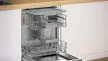 BOSCH SMV4HVX02E Serie|4 Teljesen beépíthető mosogatógép | 60 cm