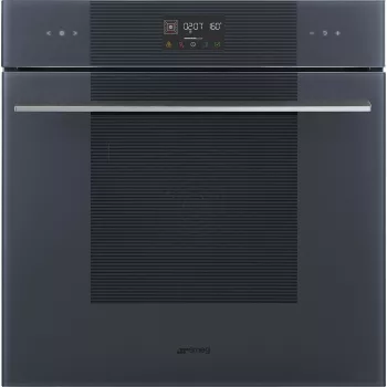   SMEG HŐLÉGKEVERÉSES SÜTŐ, Linea design, Galileo, 60 cm, ES LCD, neptune szürke üveg