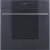 SMEG HŐLÉGKEVERÉSES SÜTŐ, Linea design, Galileo, 60 cm, ES LCD, neptune szürke üveg