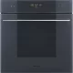 SMEG HŐLÉGKEVERÉSES SÜTŐ, Linea design, Galileo, 60 cm, ES LCD, neptune szürke üveg