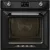SMEG KOMBINÁLT PIROLITIKUS SÜTŐ, GŐZFUNKCIÓVAL, Victoria design, Galileo, 60 cm, ES LCD, fekete