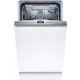 BOSCH SPH4EMX28E Serie|4 Teljesen beépíthető mosogatógép | 45 cm