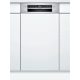 BOSCH SPI4HMS61E Serie|4 Beépíthető kezelőpaneles mosogatógép | 45 cm