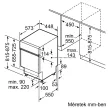 BOSCH SPI6EMS21E Serie|6 Beépíthető kezelőpaneles mosogatógép | 45 cm