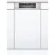 BOSCH SPI6ZMS35E Serie|6 Beépíthető kezelőpaneles mosogatógép | 45 cm