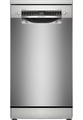 BOSCH SPS4EMI17E Serie|4 Szabadonálló mosogatógép | Silver-inox | 45 cm