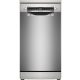 BOSCH SPS4EMI24E Serie|4 Szabadonálló mosogatógép | 10 teríték | Wifi | VarioDrawer | VarioFlex | RackMatic | EfficientDry | Silver-inox | 45 cm