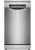 BOSCH SPS4HMI49E Serie|4 Szabadonálló mosogatógép | Silver-inox | 45 cm