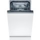 BOSCH SPV2XMX01E Serie|2 Teljesen beépíthető mosogatógép | 10 teríték | Wifi | VarioDrawer | RackMatic | Extra Dry | 45 cm