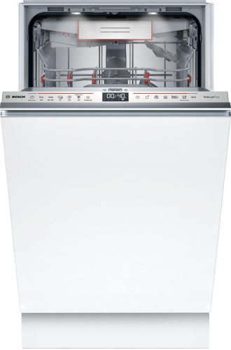 BOSCH SPV6EMX05E Serie|6 Teljesen beépíthető mosogatógép | 10 teríték | Wifi | VarioDrawer | VarioFlex | RackMatic | TimeLight | EfficientDry szárítás | 45 cm