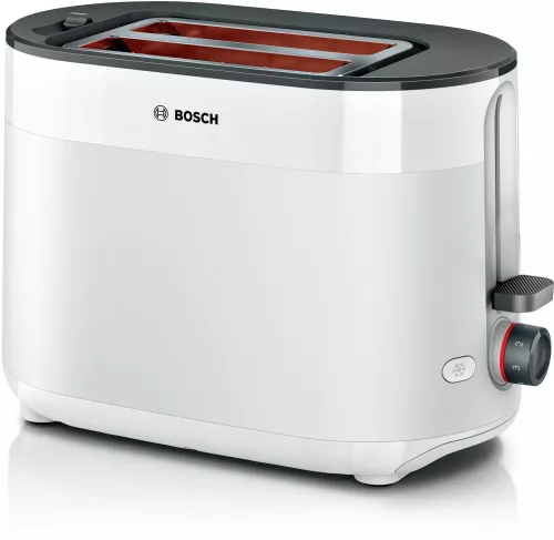 BOSCH TAT2M121 Kompakt kenyérpirító | 950 W | Fehér