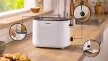 BOSCH TAT2M121 Kompakt kenyérpirító | 950 W | Fehér