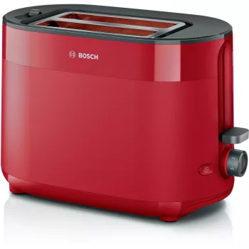 BOSCH TAT2M124 Kompakt kenyérpirító | 950 W | Piros