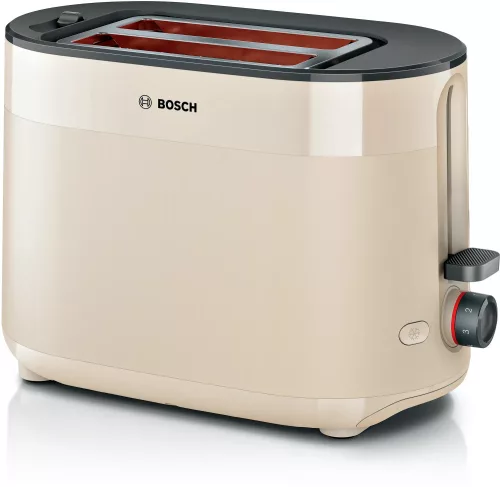 BOSCH TAT2M127 Kompakt kenyérpirító | 950 W | Bézs